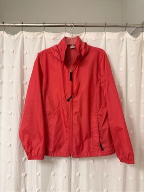 L.L. Bean Coral-Red Lightweight Utility Jacket - Women's